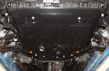 4 799 р. Защита картера двигателя и КПП ALFECO (дв. - все, коробка - все) Nissan Qashqai 2 J11 рестайлинг (2017-2022)  с доставкой в г. Калуга. Увеличить фотографию 1