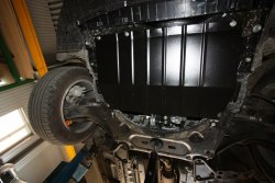 3 169 р. Защита картера двигателя (1.2, вариатор) ECO Nissan Qashqai 2 J11 рестайлинг (2017-2022)  с доставкой в г. Калуга. Увеличить фотографию 2