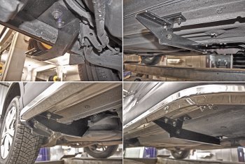 1 949 р. Комплект крепежа для подножек серии FUGA и М15 Winbo Nissan Qashqai 2 J11 дорестайлинг (2013-2019)  с доставкой в г. Калуга. Увеличить фотографию 2
