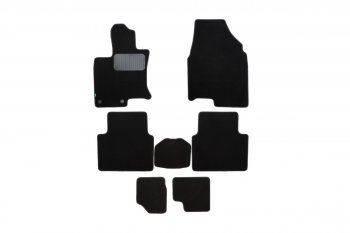 185 р. Коврики салона (текстиль) Klever Premium  Nissan Qashqai +2  1 (2008-2014) (Черные)  с доставкой в г. Калуга. Увеличить фотографию 1