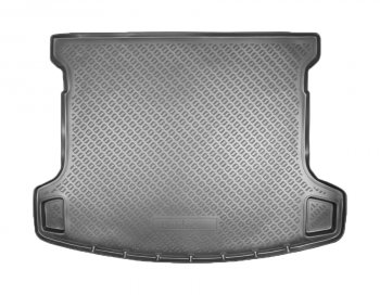 2 859 р. Коврик багажника Norplast Unidec  Nissan Qashqai +2  1 (2008-2014) (Черный, с погрузочным ковриком (фартуком))  с доставкой в г. Калуга. Увеличить фотографию 1