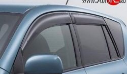 999 р. Комплект дефлекторов окон (ветровиков) 4 шт. Russtal Nissan Qashqai +2 1 J10 дорестайлинг (2008-2010)  с доставкой в г. Калуга. Увеличить фотографию 1
