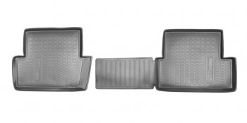 799 р. Комплект ковриков в салон Norplast Unidec (задние) Nissan Qashqai 1 J10 рестайлинг (2010-2013) (Цвет: черный)  с доставкой в г. Калуга. Увеличить фотографию 1