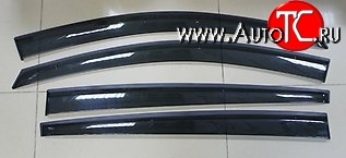 999 р. Комплект дефлекторов окон (ветровиков) 4 шт. Russtal  Nissan Qashqai  1 (2010-2013)  с доставкой в г. Калуга
