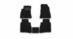 Комплект ковриков в салон (седан) Element 5 шт. (текстиль) Nissan Sentra 7 B17 (2014-2017)