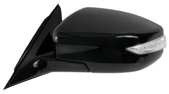 Боковое левое зеркало заднего вида SAT (складное, поворот, регулировка, обогрев, 9 контактов) Nissan Teana 3 L33 дорестайлинг (2014-2020)