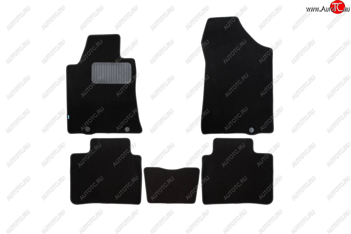 5 449 р. Коврики салона (текстиль) Klever Premium  Nissan Teana  3 L33 (2014-2020) (Чёрные)  с доставкой в г. Калуга