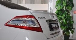 4 999 р. Лип спойлер Impul Nissan Teana 2 J32 дорестайлинг (2008-2011) (Неокрашенный)  с доставкой в г. Калуга. Увеличить фотографию 2