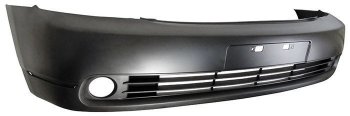 5 999 р. Бампер стандартный (под круглые туманки) SAT  Nissan Teana  1 J31 (2003-2005) (Неокрашенный)  с доставкой в г. Калуга. Увеличить фотографию 1