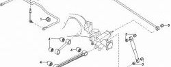 489 р. Полиуретановая втулка стабилизатора задней подвески Точка Опоры Nissan Terrano WD21 дорестайлинг (1985-1995)  с доставкой в г. Калуга. Увеличить фотографию 2