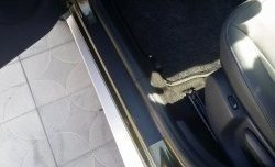 1 249 р. Накладки порога Kart RS в проемы дверей Nissan Terrano D10 дорестайлинг (2013-2016) (Комлект на 4 проема)  с доставкой в г. Калуга. Увеличить фотографию 2