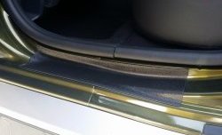 1 249 р. Накладки порога Kart RS в проемы дверей Nissan Terrano D10 дорестайлинг (2013-2016) (Комлект на 4 проема)  с доставкой в г. Калуга. Увеличить фотографию 1