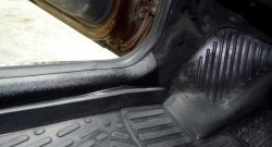 1 349 р. Накладки Kart RS на ковролин порога в салон  Nissan Terrano  D10 (2013-2016), Renault Duster  HS (2010-2015)  с доставкой в г. Калуга. Увеличить фотографию 4