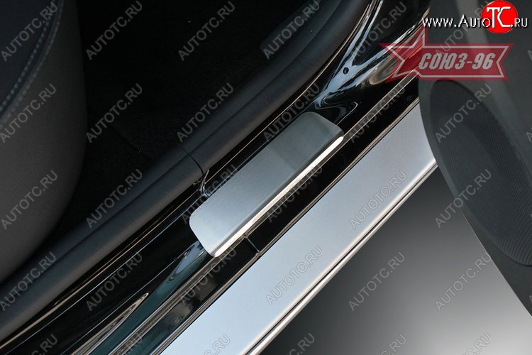 2 249 р. Пороги накладки без логотипа Nissan Terrano D10 рестайлинг (2016-2022)  с доставкой в г. Калуга