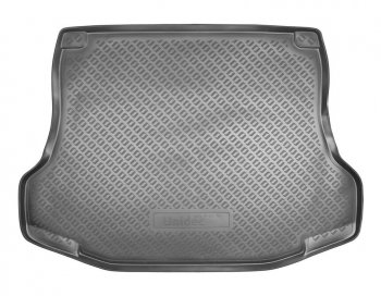 1 569 р. Коврик в багажник Norplast Unidec  Nissan Tiida  1 седан (2010-2014) (Цвет: черный)  с доставкой в г. Калуга. Увеличить фотографию 1