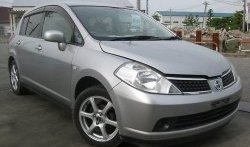 5 349 р. Комплект дефлекторов окон СТ Nissan Tiida 2 хэтчбек C12 (2011-2019)  с доставкой в г. Калуга. Увеличить фотографию 1