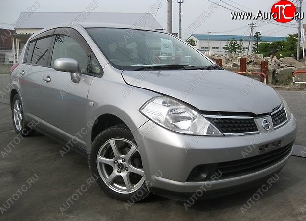 5 349 р. Комплект дефлекторов окон СТ  Nissan Tiida  2 хэтчбек (2011-2019) C12  с доставкой в г. Калуга