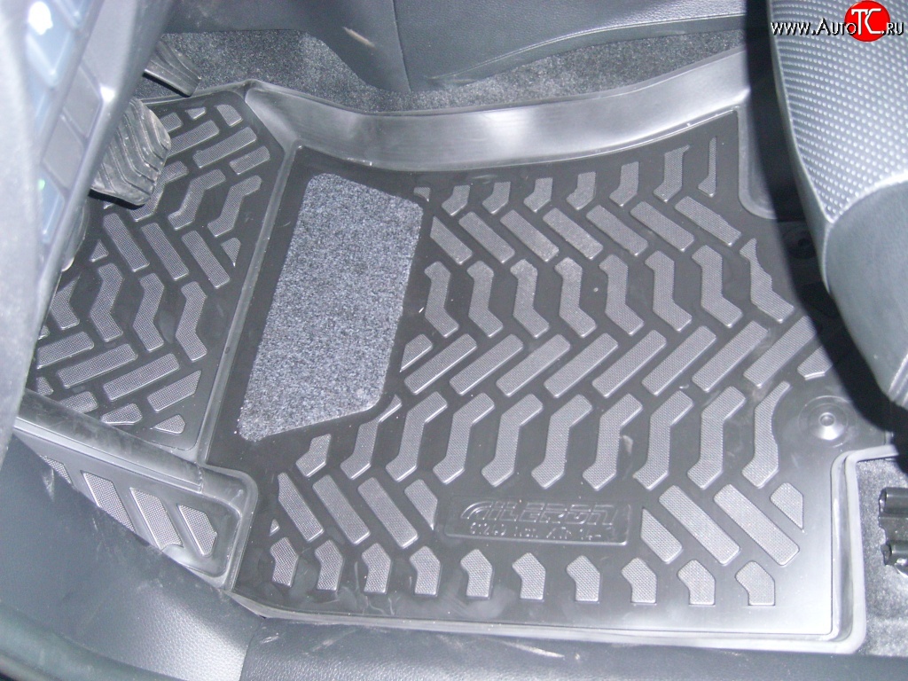 1 499 р. Комплект ковриков в салон Aileron 4 шт. (полиуретан, 3D с подпятником)  Nissan X-trail  3 T32 (2013-2022)  с доставкой в г. Калуга