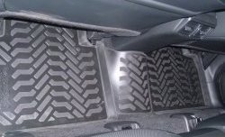 1 499 р. Комплект ковриков в салон Aileron 4 шт. (полиуретан, 3D с подпятником)  Nissan X-trail  3 T32 (2013-2022)  с доставкой в г. Калуга. Увеличить фотографию 2