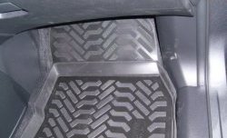 1 499 р. Комплект ковриков в салон Aileron 4 шт. (полиуретан, 3D с подпятником)  Nissan X-trail  3 T32 (2013-2022)  с доставкой в г. Калуга. Увеличить фотографию 3