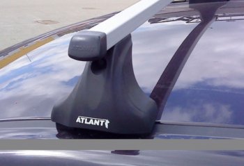 Багажник в сборе Атлант (тип опор Е в штатные места) Nissan X-trail 3 T32 дорестайлинг (2013-2018)