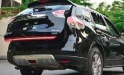 4 199 р. Нижняя накладка на крышку багажника СТ Nissan X-trail 3 T32 рестайлинг (2017-2022)  с доставкой в г. Калуга. Увеличить фотографию 2