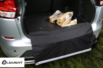 3 299 р. Коврик в багажник Element (с функцией защиты бампера Econom) Nissan X-trail 3 T32 рестайлинг (2017-2022)  с доставкой в г. Калуга. Увеличить фотографию 5