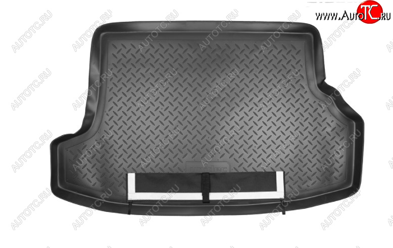 2 679 р. Коврик багажника Norplast Unidec  Nissan X-trail  1 T30 (2000-2003) (Черный, с погрузочным ковриком (фартуком))  с доставкой в г. Калуга