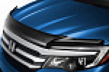 1 279 р. Дефлектор капота REIN (ЕВРО крепеж)  Nissan X-trail  2 T31 (2007-2015)  с доставкой в г. Калуга. Увеличить фотографию 2