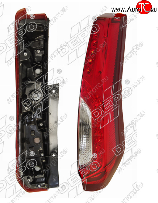11 949 р. Правый фонарь задний (LED) DEPO  Nissan X-trail  2 T31 (2010-2015)  с доставкой в г. Калуга