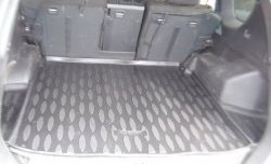 1 179 р. Коврик в багажник (комплектация SE-B 2 кармана) Aileron (полиуретан) Nissan X-trail 2 T31 дорестайлинг (2007-2011)  с доставкой в г. Калуга. Увеличить фотографию 3
