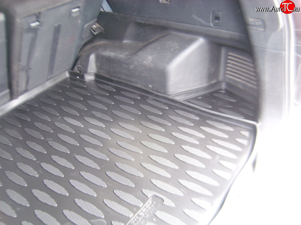 1 179 р. Коврик в багажник (комплектация SE-B 2 кармана) Aileron (полиуретан)  Nissan X-trail  2 T31 (2007-2011)  с доставкой в г. Калуга