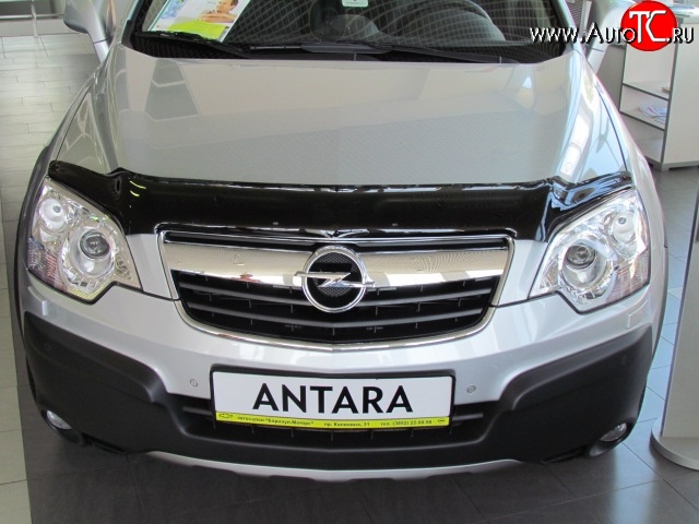 2 879 р. Дефлектор капота NovLine  Opel Antara (2006-2015)  с доставкой в г. Калуга