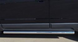 13 849 р. Защита порогов из круглой трубы диаметром 63 мм Russtal  Opel Antara (2010-2015) (Защита порогов с со скосами на торцах (вариант 1))  с доставкой в г. Калуга. Увеличить фотографию 9