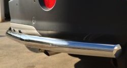 15 899 р. Одинарная защита заднего бампера из трубы диаметром 63 мм Russtal Opel Antara рестайлинг (2010-2015)  с доставкой в г. Калуга. Увеличить фотографию 3