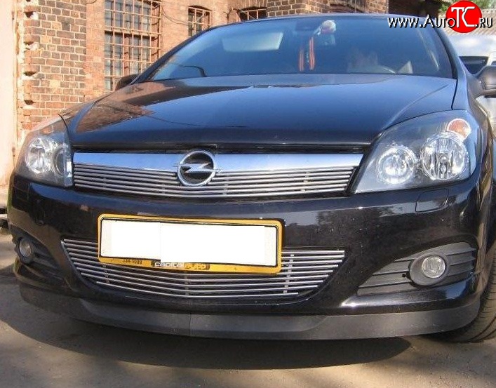 4 399 р. Декоративная вставка решетки радиатора Berkut  Opel Astra  H (2004-2007)  с доставкой в г. Калуга