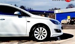 3 999 р. Накладка Sport на передний бампер  Opel Astra  J (2009-2017) (Неокрашенная)  с доставкой в г. Калуга. Увеличить фотографию 3