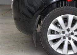 979 р. Задние брызговики NovLine 2 шт. (хетчбек)  Opel Astra  J (2009-2012)  с доставкой в г. Калуга. Увеличить фотографию 2