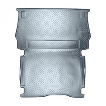 3 399 р. Коврик багажника Norplast Unidec (фургон стандартная база, сборка РФ)  Opel Combo  B9 (2021-2024) (Серый)  с доставкой в г. Калуга. Увеличить фотографию 1