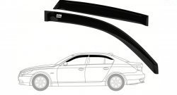 2 249 р. Дефлекторы окон SIM 5 d Opel Corsa D 1-ый рестайлинг, хэтчбэк 5 дв. (2010-2011)  с доставкой в г. Калуга. Увеличить фотографию 1
