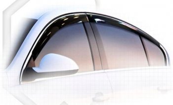 2 169 р. Дефлектора окон CA-Plastiс  Opel Insignia  A (2008-2013) (Classic полупрозрачный, Без хром.молдинга)  с доставкой в г. Калуга. Увеличить фотографию 1