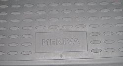1 289 р. Коврик в багажник Element (полиуретан)  Opel Meriva  A (2002-2010)  с доставкой в г. Калуга. Увеличить фотографию 4