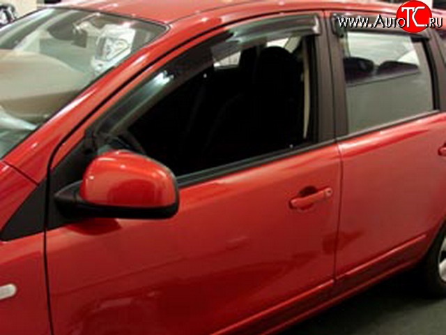 2 069 р. Дефлекторы окон (ветровики) Novline 4 шт. (4 двери) Opel Meriva B (2010-2013)  с доставкой в г. Калуга
