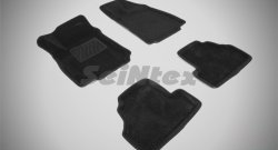 4 999 р. Износостойкие коврики в салон SeiNtex Premium 3D 4 шт. (ворсовые, черные)  Opel Mokka (2012-2016)  с доставкой в г. Калуга. Увеличить фотографию 1