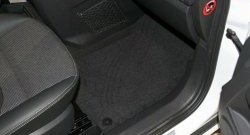 3 799 р. Комплект ковриков в салон (текстиль, чёрные) Element  Opel Zafira  В (2005-2015) (Чёрные)  с доставкой в г. Калуга. Увеличить фотографию 4