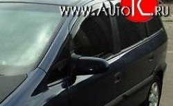 999 р. Комплект дефлекторов окон (ветровиков) 4 шт. Russtal Opel Zafira A (1999-2006)  с доставкой в г. Калуга. Увеличить фотографию 1