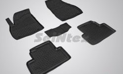4 599 р. Износостойкие коврики в салон с высоким бортом SeiNtex Premium 4 шт. (резина)  Opel Zafira  С (2011-2016)  с доставкой в г. Калуга. Увеличить фотографию 1