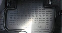 1 639 р. Коврики в салон Element 4 шт. (полиуретан)  Peugeot 107  PN (2005-2009)  с доставкой в г. Калуга. Увеличить фотографию 4