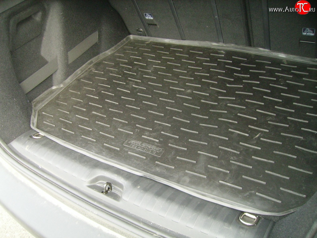 1 449 р. Коврик в багажник Aileron (полиуретан)  Peugeot 2008 (2013-2016)  с доставкой в г. Калуга