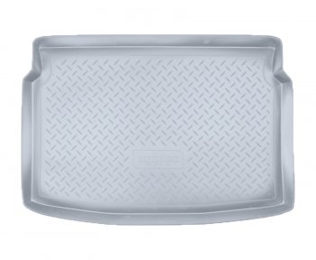 1 549 р. Коврик багажника Norplast Unidec  Peugeot 207 ( WA,  WC) (2006-2012) (Цвет: серый)  с доставкой в г. Калуга. Увеличить фотографию 1